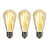 Set mit 3 E27 dimmbaren LED-Lampen ST64 Gold 5W 450 lm 2200K
