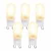 Set mit 5 G9 LED-Lampen CUTE PC 2W 200 lm 2700K