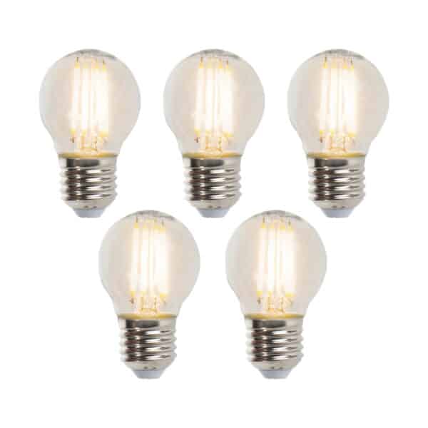 5er Set E27 dimmbare LED Lampen 5W 470lm 2700K