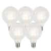 Set mit 5 dimmbaren LED-Lampen E27 G95 5W 470 lm 2700K
