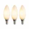Set mit 3 LED-Lampen E14 2W 180 Lumen 2350K