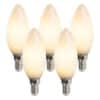 5er-Set LED-Kerzenlampe E14 2W 180 Lumen 2350K nicht dimmbar