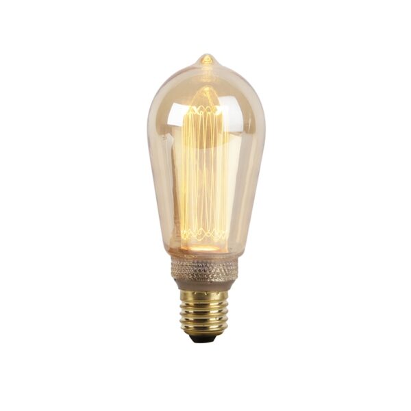 E27 LED Glühlampe Braunglas 2.5W 120lm 1800K