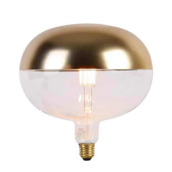 E27 dimmbare LED-Lampe Kopfspiegel gold 6W 360 lm 1800K