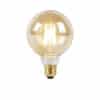 E27 Dim to Warm LED Goldline Filamentlampe G95 8W 2000-2600K