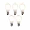 Set mit 5 E27 LED-Glühlampen A60 Milchglas 4W 320 lm 2700K