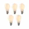 5er Set E27 LED Glühlampen Opalglas 1W 70 lm 2200K