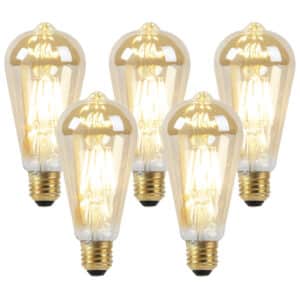 Set mit 5 E27 LED-Lampen