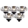 Set mit 5 GU10 dimmbaren LED-Lampen AR111 11W 810 lm 2700K