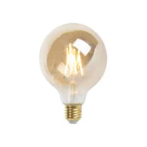 E27 dimmbare LED-Lampe G95 Goldline 5W 380 lm 2200K