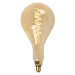 E27 dimmbare LED-Lampe Spiralfaden PS160 Smoke 3W 200 lm 2100K