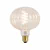 E27 dimmbare LED-Lampe G125 Bernstein 4W 200 lm 2000K
