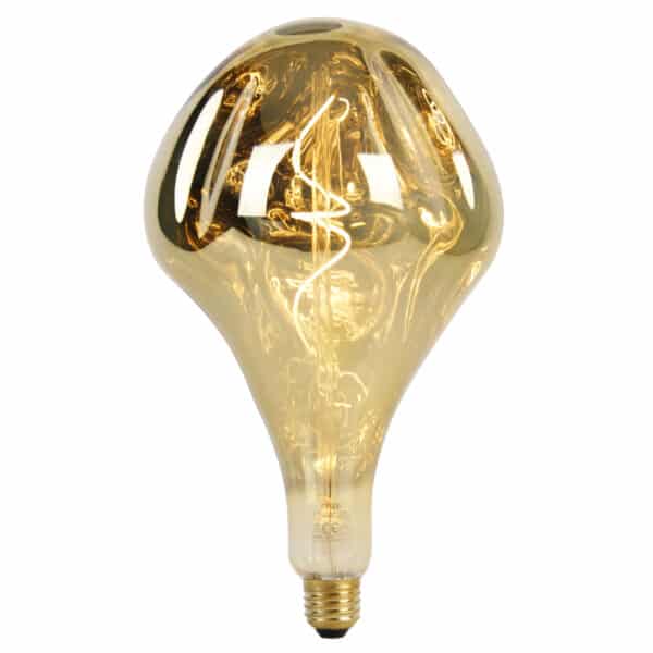E27 dimmbare LED-Lampe G165 Spiegel Gold 6W 100 lm 1800K