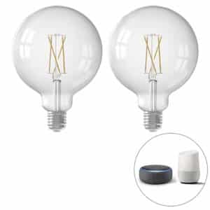 Set mit 2 intelligenten E27 dimmbaren LED-Lampen G125 7