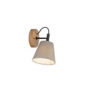 Land Wandlampe Holz mit grau - Cupy