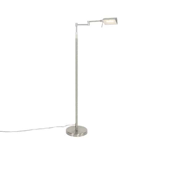 Design Stehleuchte Stahl inkl. LED mit Touch Dimmer - Notia
