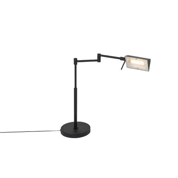Design Tischleuchte schwarz inkl. LED mit Touch Dimmer - Notia