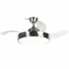 Deckenventilator Stahl inkl. LED und Fernbedienung - Xiro