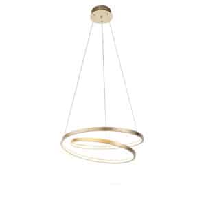 Design Hängelampe Gold 55 cm inkl. LED dimmbar - Rowan