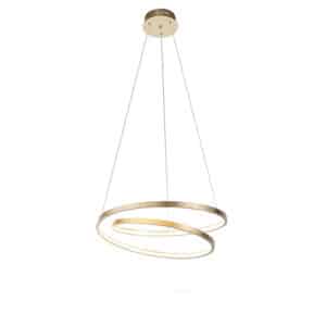 Design Hängelampe Gold 55 cm inkl. LED dimmbar - Rowan