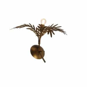 Vintage Wandlampe Gold 30 cm - Botanica