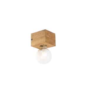 Land Wandlampe Holz - Block