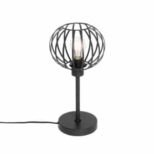 Design-Tischlampe schwarz - Johanna