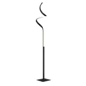Design Stehleuchte schwarz inkl. LED 3-stufig dimmbar - Koers
