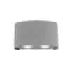 Moderne Wandleuchte grau inkl. LED IP54 - Silly