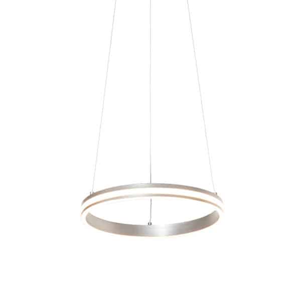 Design Hängelampe Stahl inkl. LED 3-stufig dimmbar - Navara