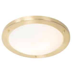 Moderne Deckenleuchte Gold 41 cm IP44 - Yuma