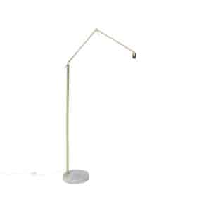 Moderne Stehlampe gold verstellbar - Editor