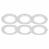 6er Set Einbaustrahler weiß inkl. LED 3-Stufen dimmbar IP65 - Blanca