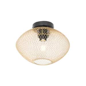 Industrielle Deckenlampe gold - Molly