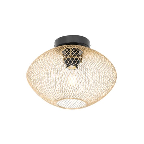Industrielle Deckenlampe gold - Molly
