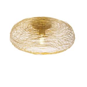 Design-Deckenleuchte gold oval - Sarella