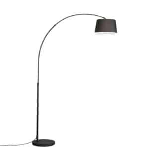 Smarte moderne Bogenlampe schwarz inkl. Wifi A60 - Arc Basic