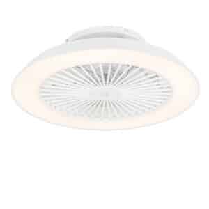 Smarter Deckenventilator weiß inkl. LED mit Fernbedienung - Deniz