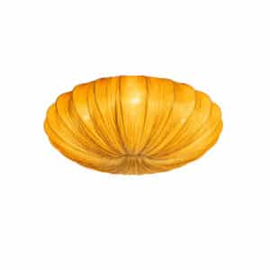 Design-Deckenlampe Gold Silk 60 cm 5-flammig - Plu