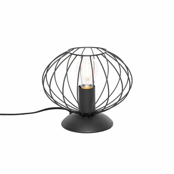 Industrielle Tischlampe schwarz - Margarita