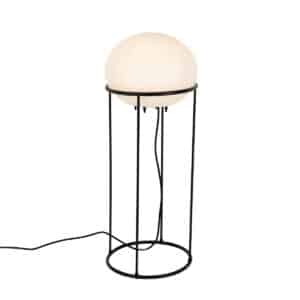 Design buiten vloerlamp zwart - Jannie