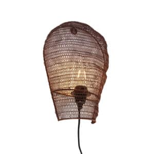 Orientalische Wandlampe Bronze 35 cm - Nidum