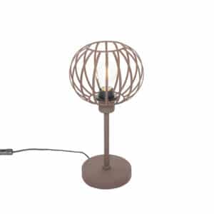 Design Tischlampe rostbraun - Johanna