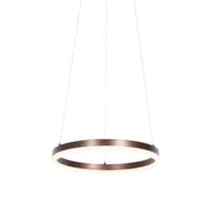 Design-Hängelampe Bronze 40 cm inkl. LED 3-stufig dimmbar - Anello