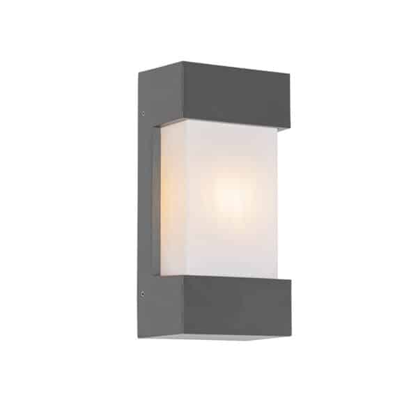 Moderne Außenwandleuchte dunkelgrau IP44 - Tide