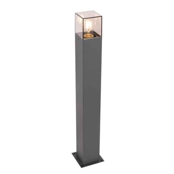 Moderne stehende Außenlampe 70 cm dunkelgrau IP44 - Dänemark