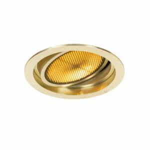 Moderner Einbaustrahler gold verstellbar – Coop 111 Honey