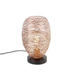 Design tafellamp koper 30 cm - Sarella