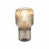 Design-Tischlampe Braunglas - Zonat