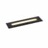 Moderne grondspot zwart 30 cm incl. LED IP65 - Eline